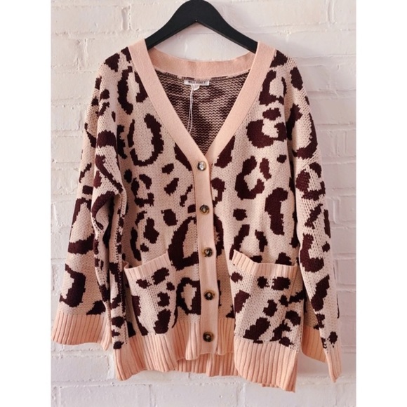 Honey Punch Leopard Print Cardigan - Picture 6 of 7